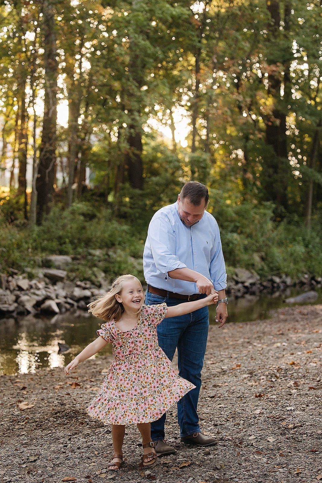 the heart narrative family photo flowing well creek park carmel indiana