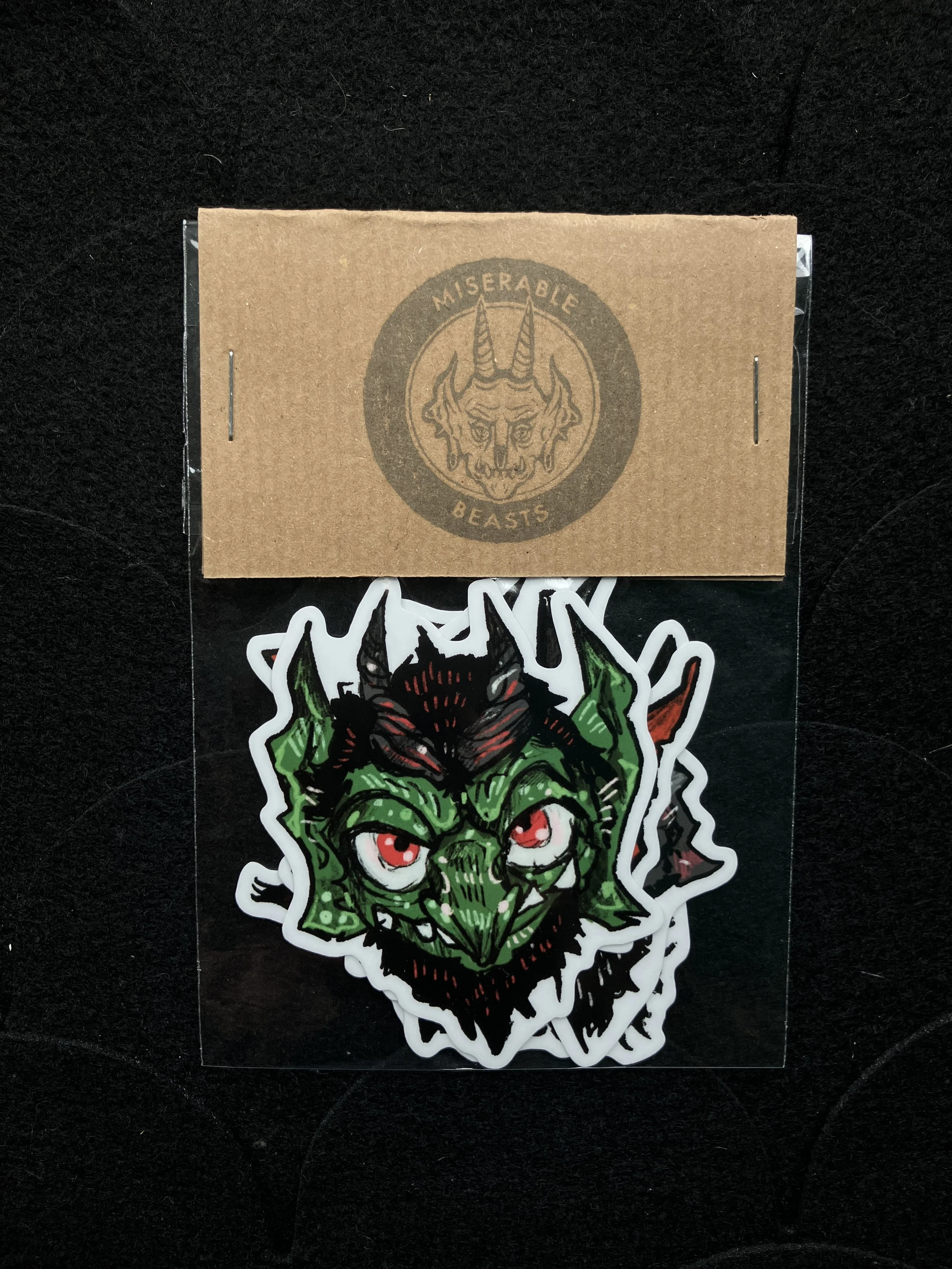 Demon Grin Sticker Pack