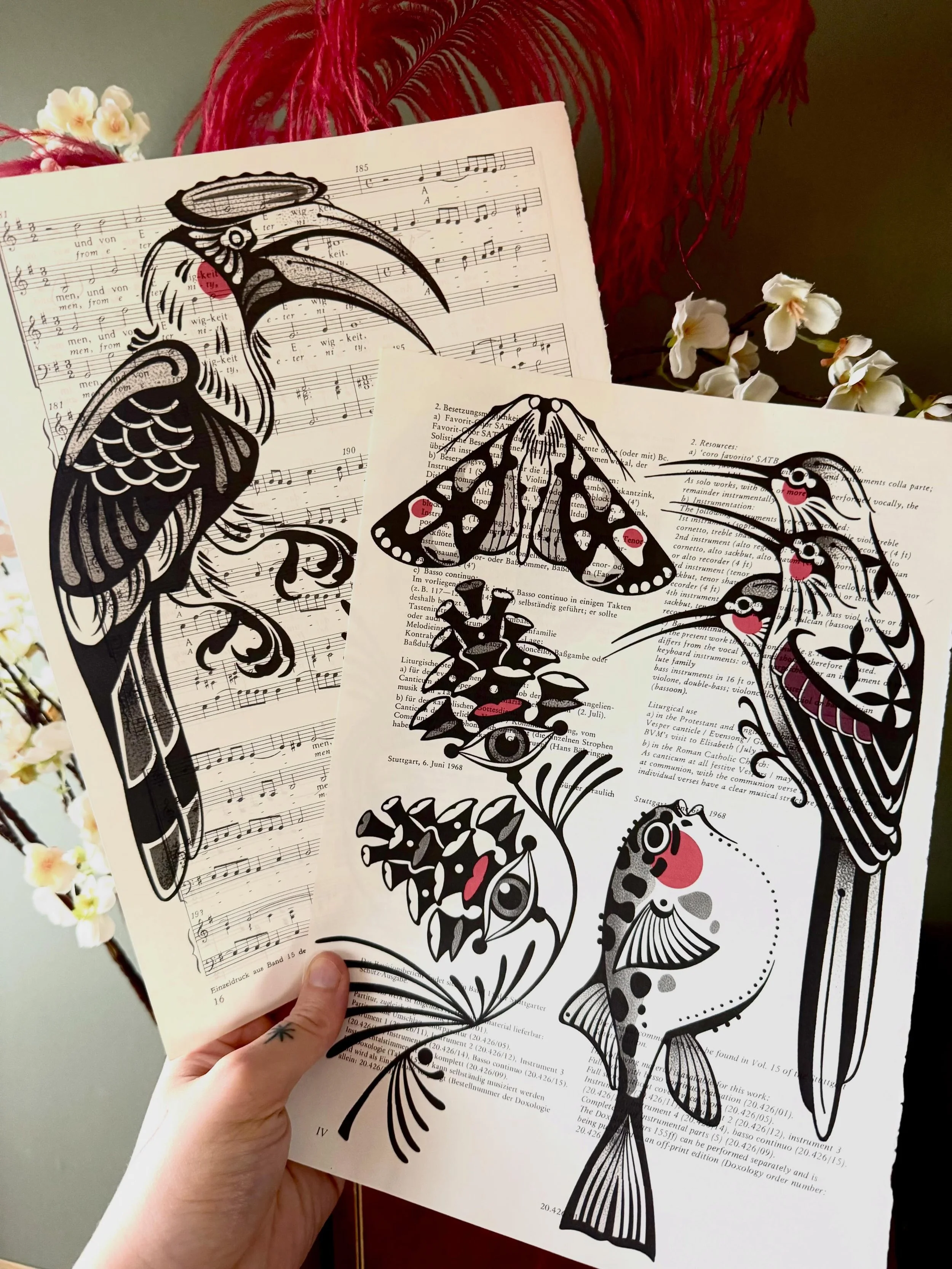 New flash book in the making🖤🌷