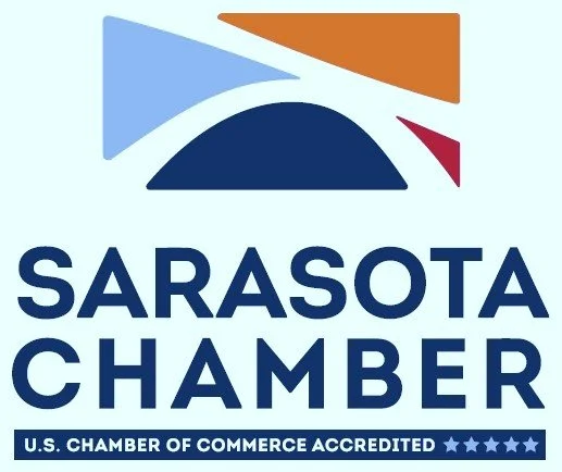 Logo for the Sarasota Chamber of Commerce