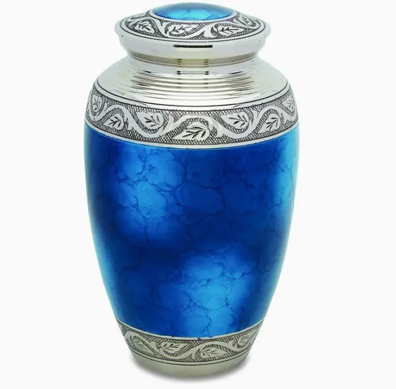 Mediterranean Blue 10 inch urn.jpg