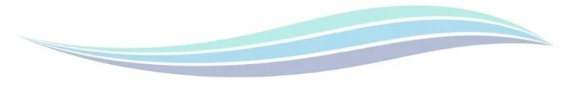 Abstract wave image that is part of the Comforting Currents Logo