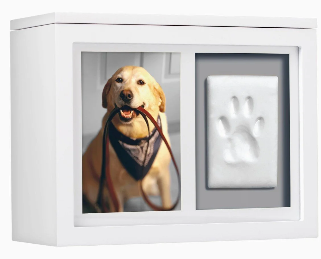 Rememberance Box and Urn with Paw Print.jpg