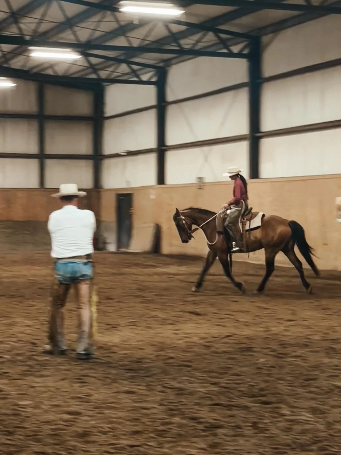 &ldquo;Chalk it up to experience&rdquo;. A simple, yet well frequented quote coming from @kipfladlandhorsemanship. There were things that I missed the timing, fumbled and worked on today that he remarked &ldquo;chalk it up to experience&rdquo;, there