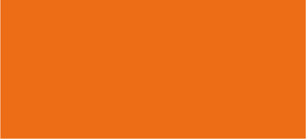 Rectangle orange uni avec un motif caché.