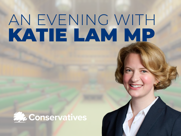 An Evening With Katie Lam MP