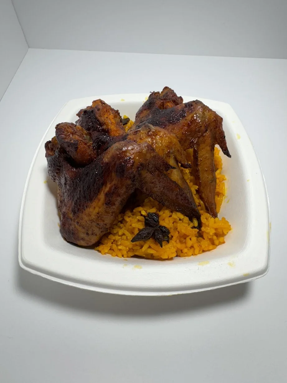 Roasted Berbere Honey-glazed Chicken Wing Sampler 