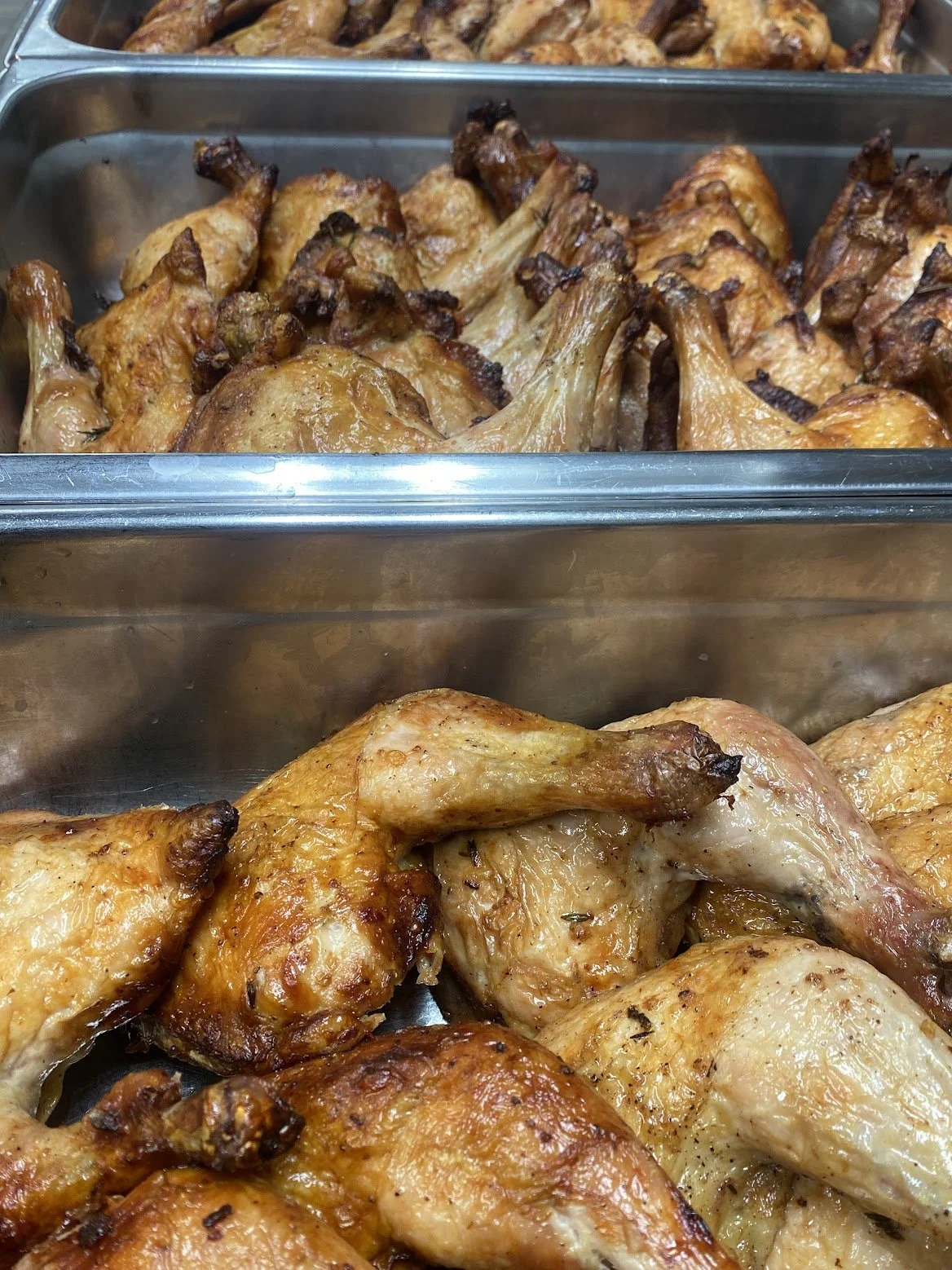 Whole Roasted Chicken Legs 