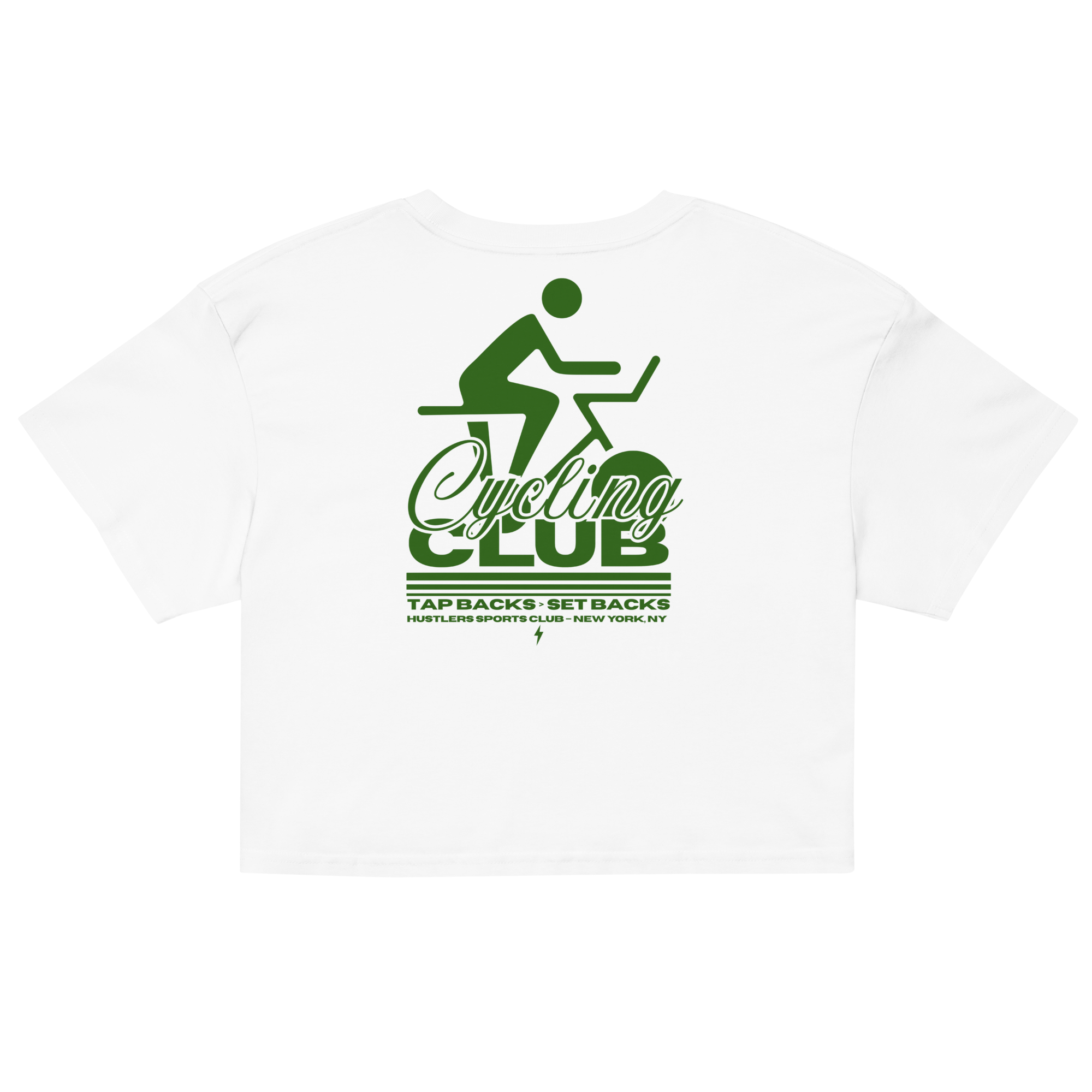 cycling club crop top