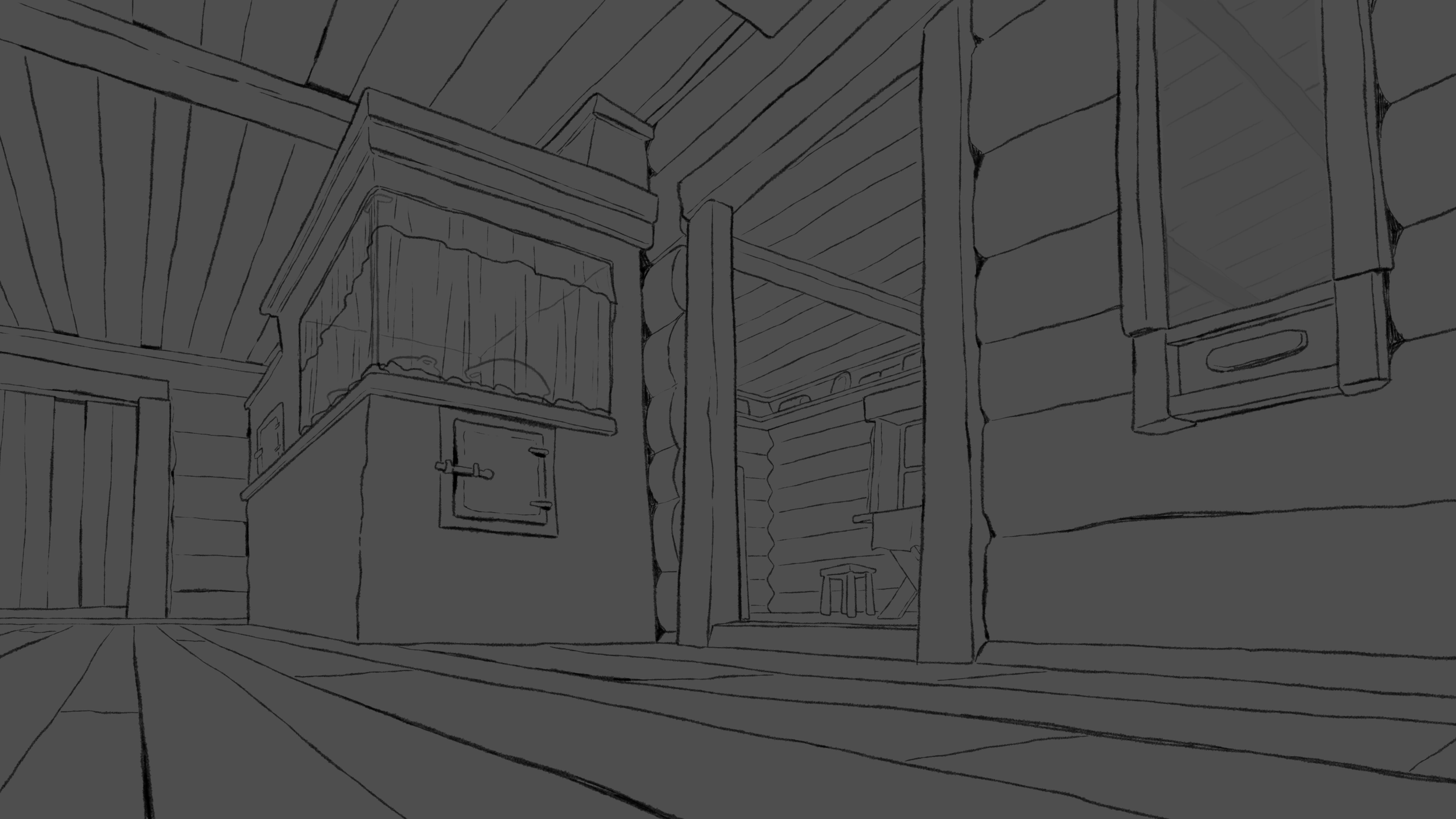 Layouts and color script for friend's project