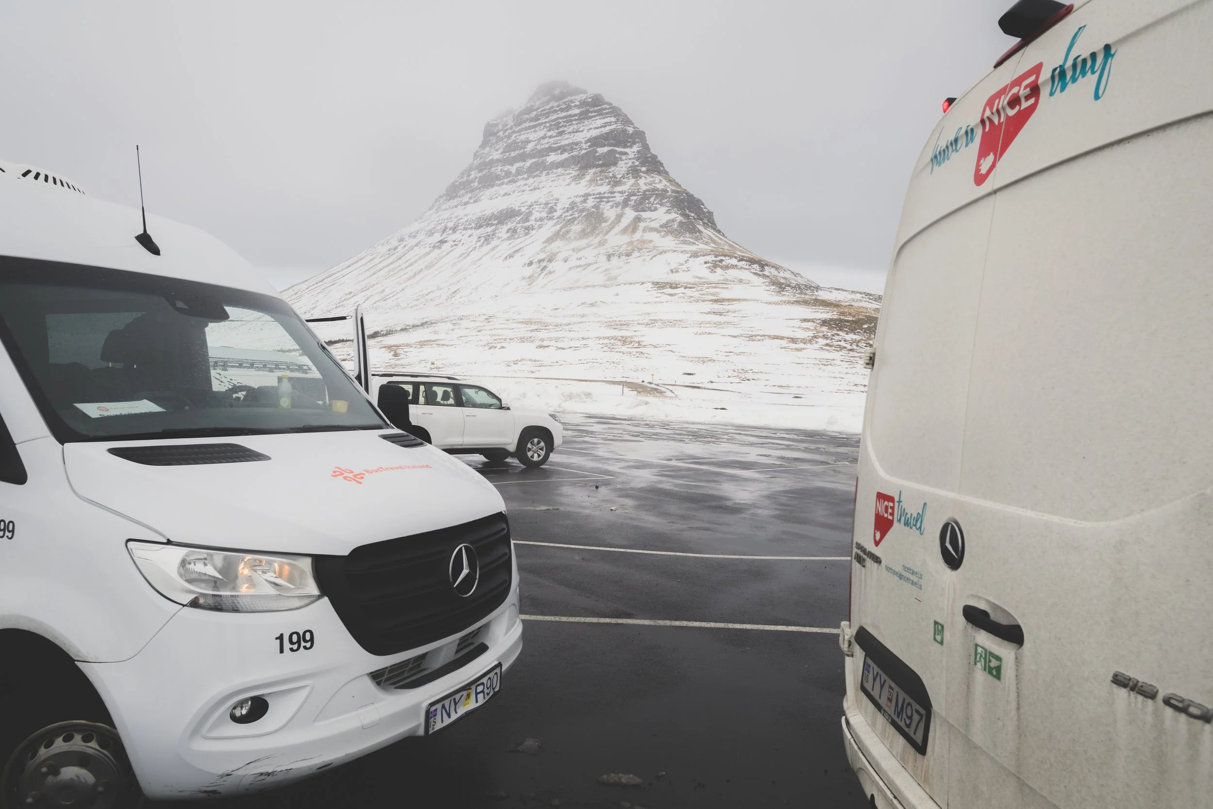 Kirkjufell mountain on the Snæfellsnes Peninsula. Documentary photography in iceland.