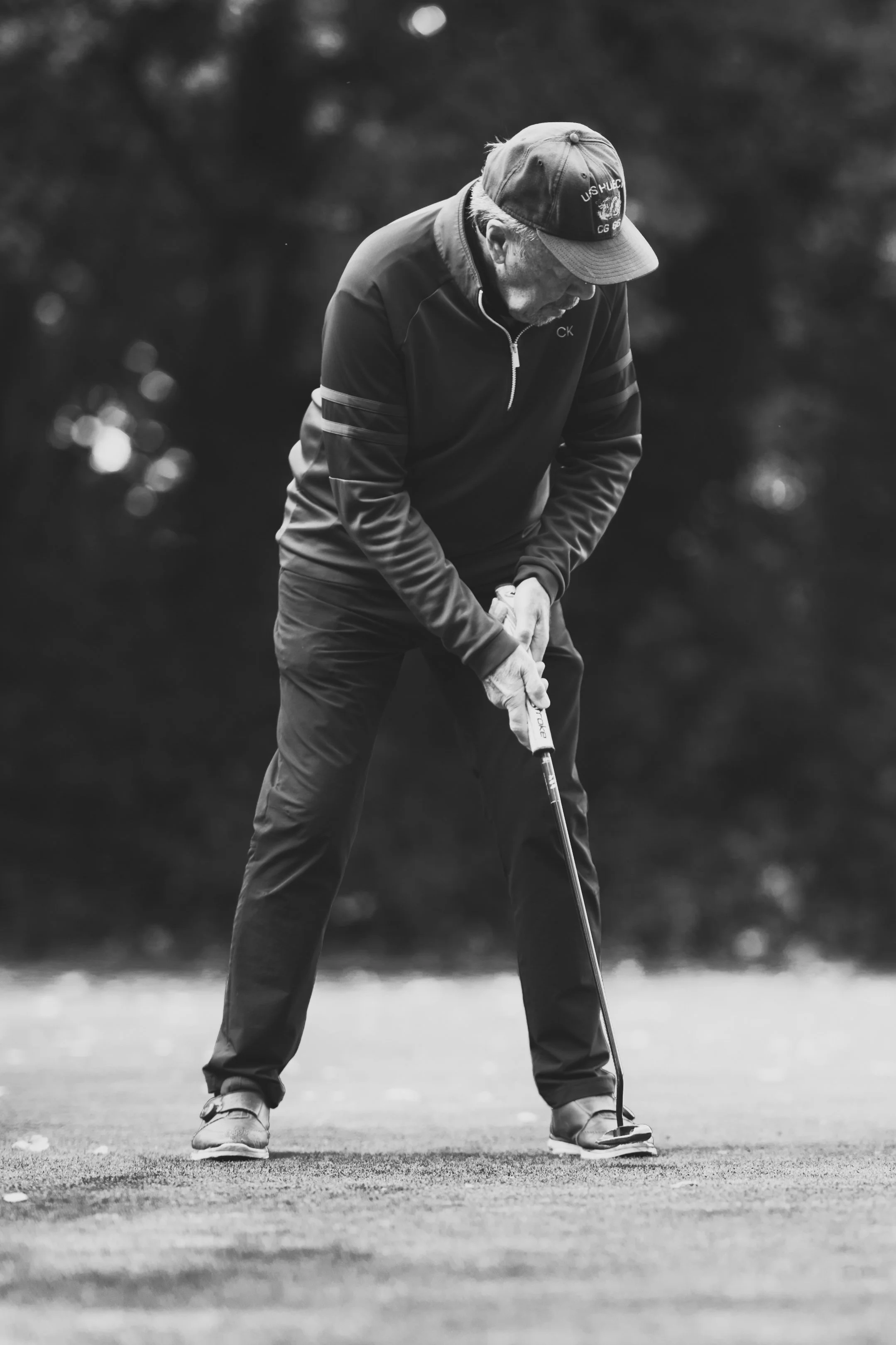 Beautiful black and white portrait taken while photographing/documenting The Clem Dalton Trophy for Limpsfield Golf Club, UK. 2026