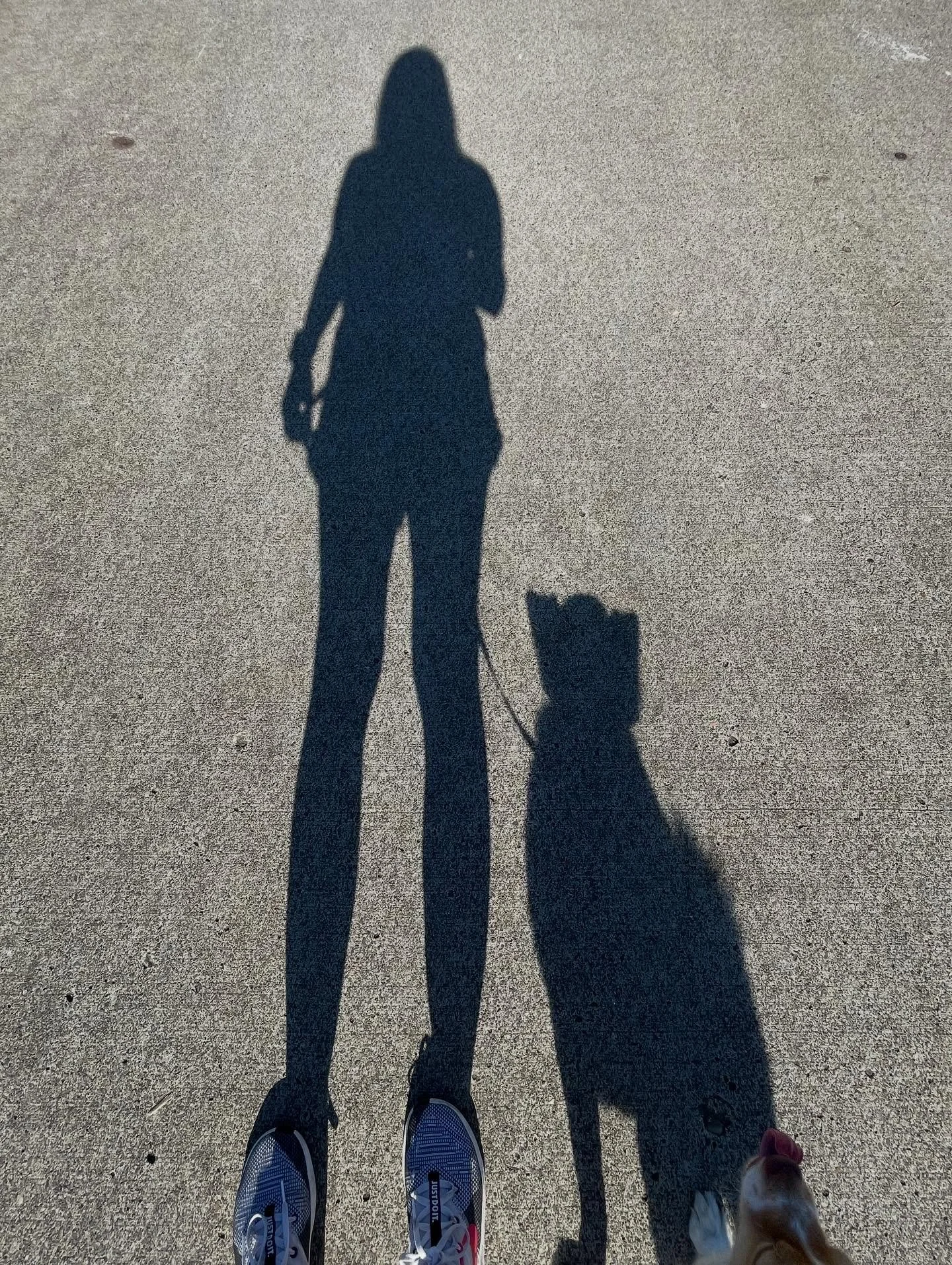 Me and my shadow.