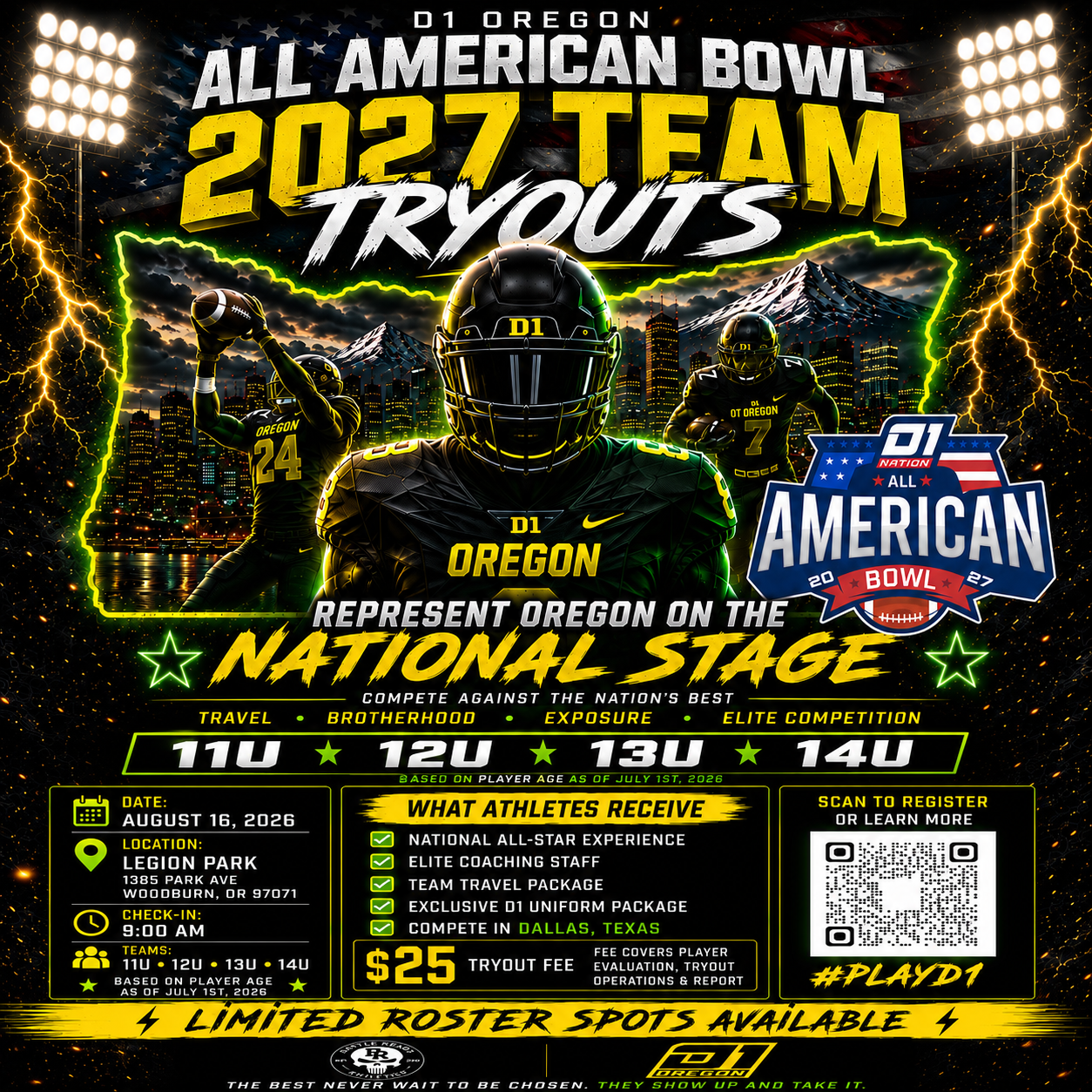 All American Bowl 2027 Tryouts