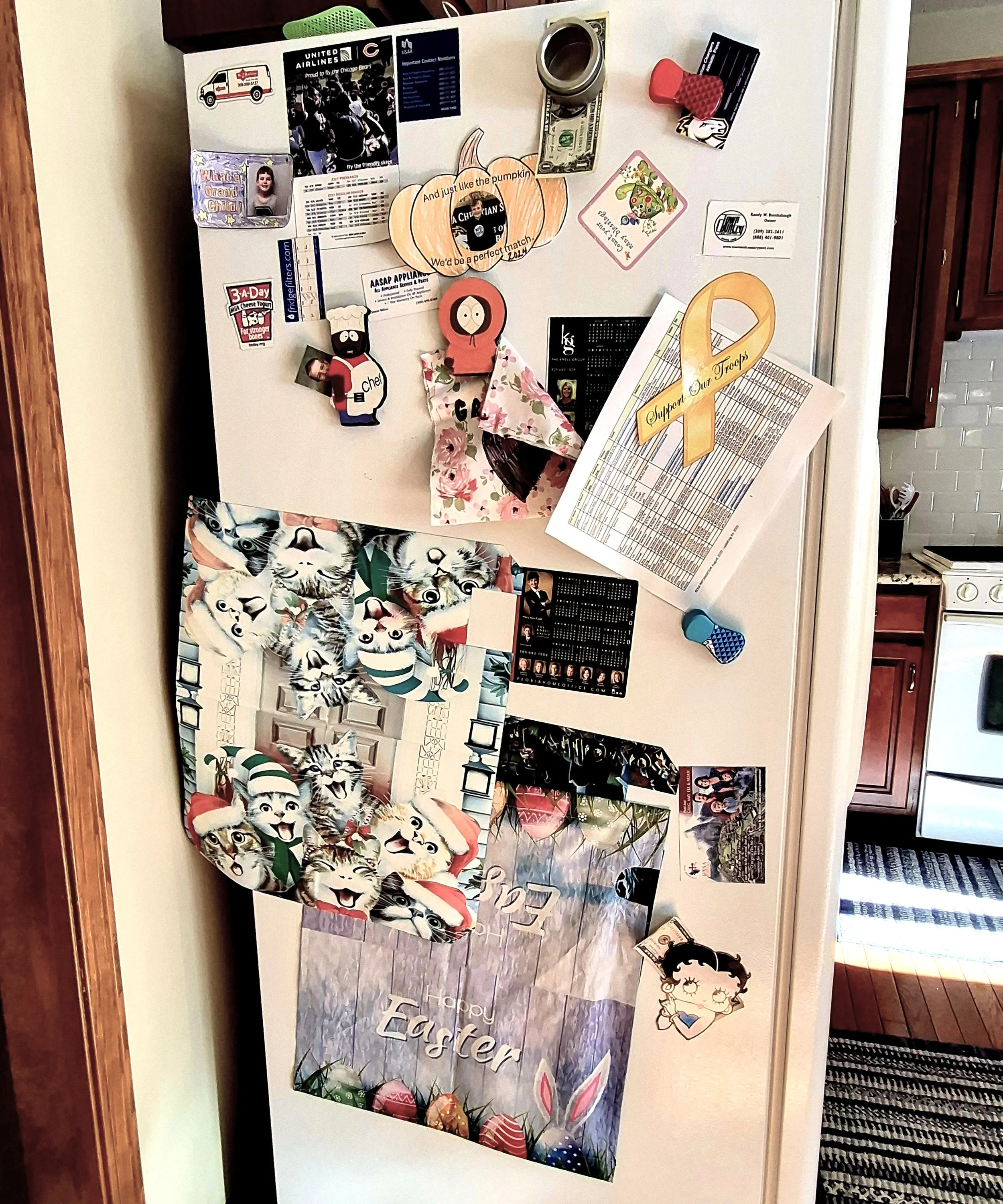 The Fridge Reflects the   Person