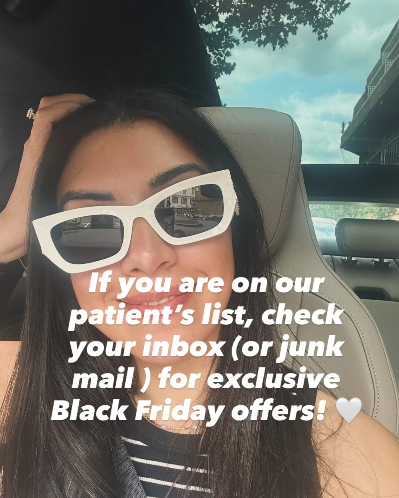 Check your inbox! 

#blackfriday #aesculusclinic #aestheticsnewmalden #aestheticsknightsbridge