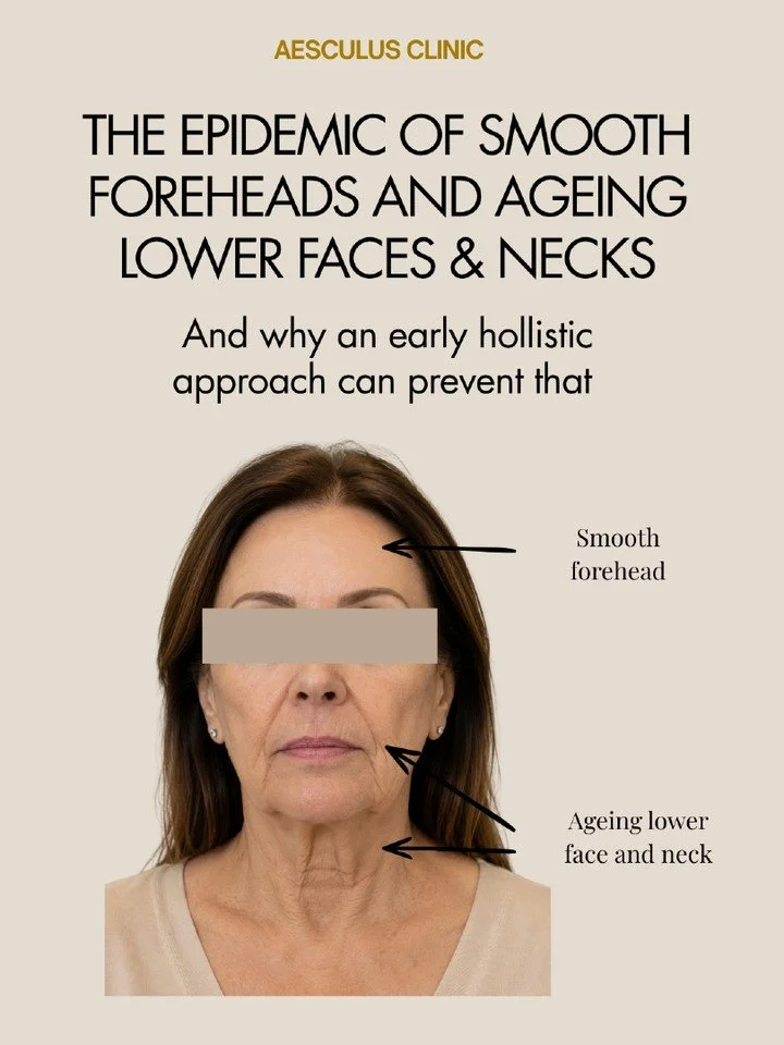 A full face approach in your 30s and 40s is what keeps you looking youthful in your 50s, 60s and beyond!

Book your consultation online. Available at New Malden &amp; Knightsbridge 

Aesculus Clinic | Skin Clinic New Malden | Skin Clinic Knightsbridg