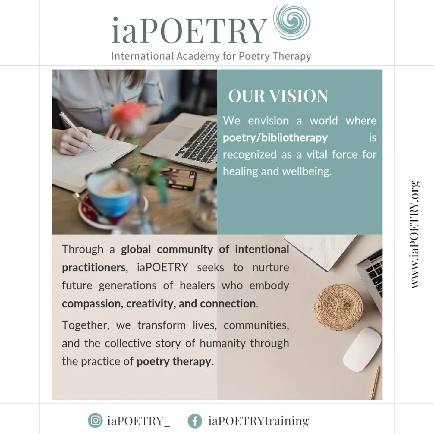 Poetry is more than words &mdash; it&rsquo;s a journey of self-discovery and wellbeing. 🌿
This journey takes courage, yet it is deeply fulfilling. What does poetry mean to you?