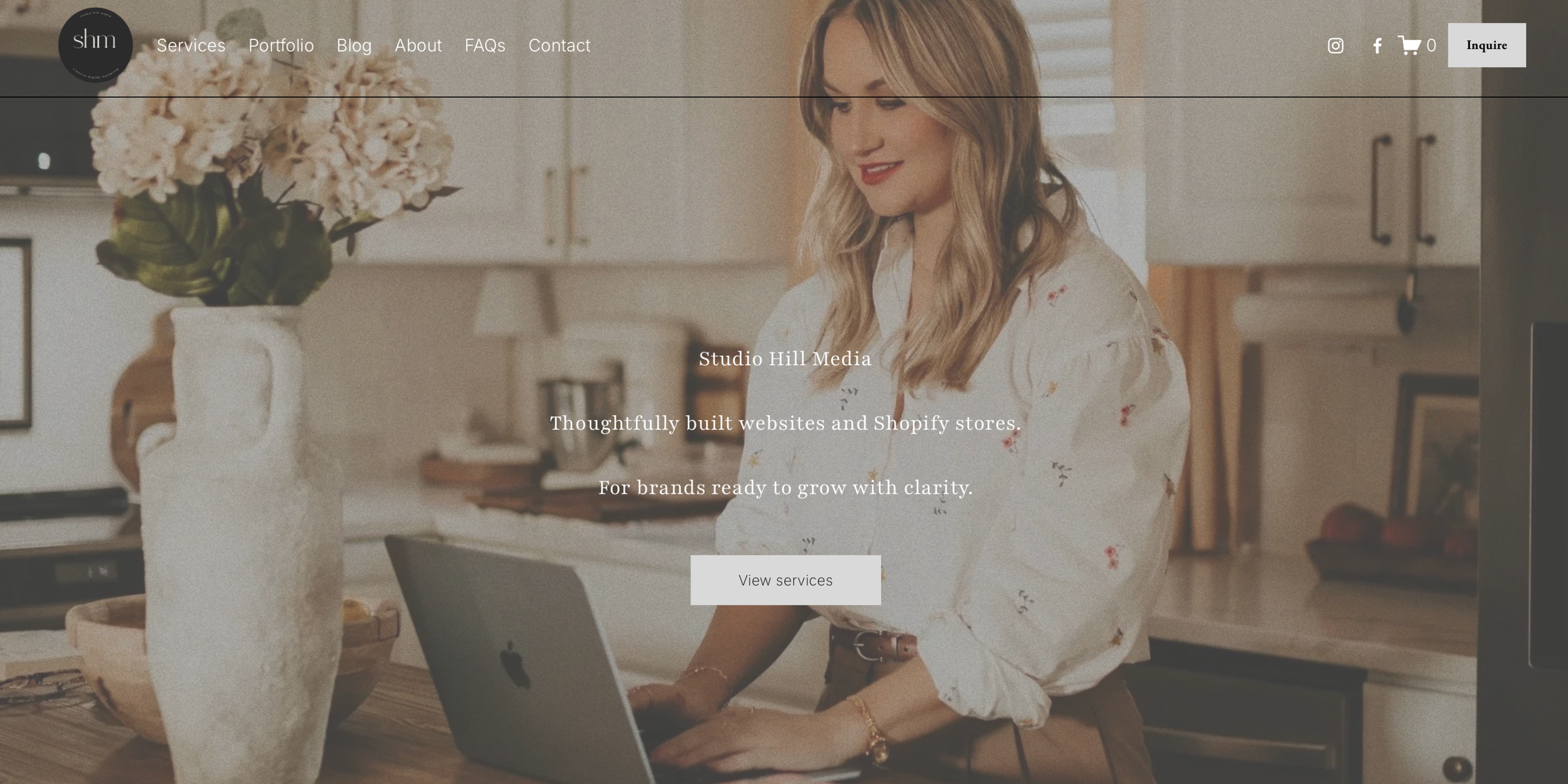 Project One — Brand & Website Design (Squarespace)