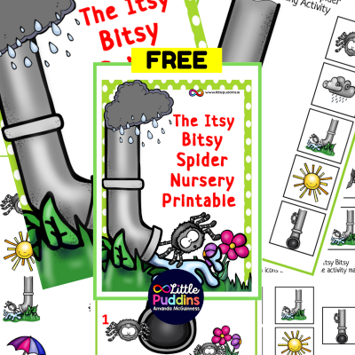 Incy Wincy Spider Free Printable