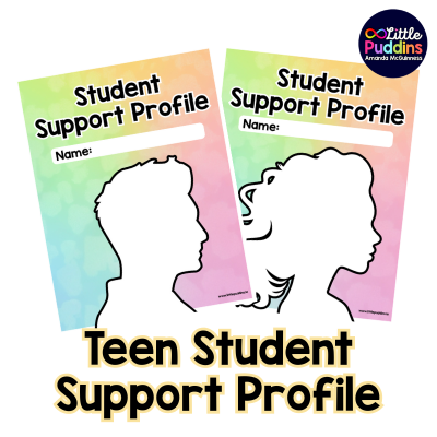 Autism Teen Student Support Profile