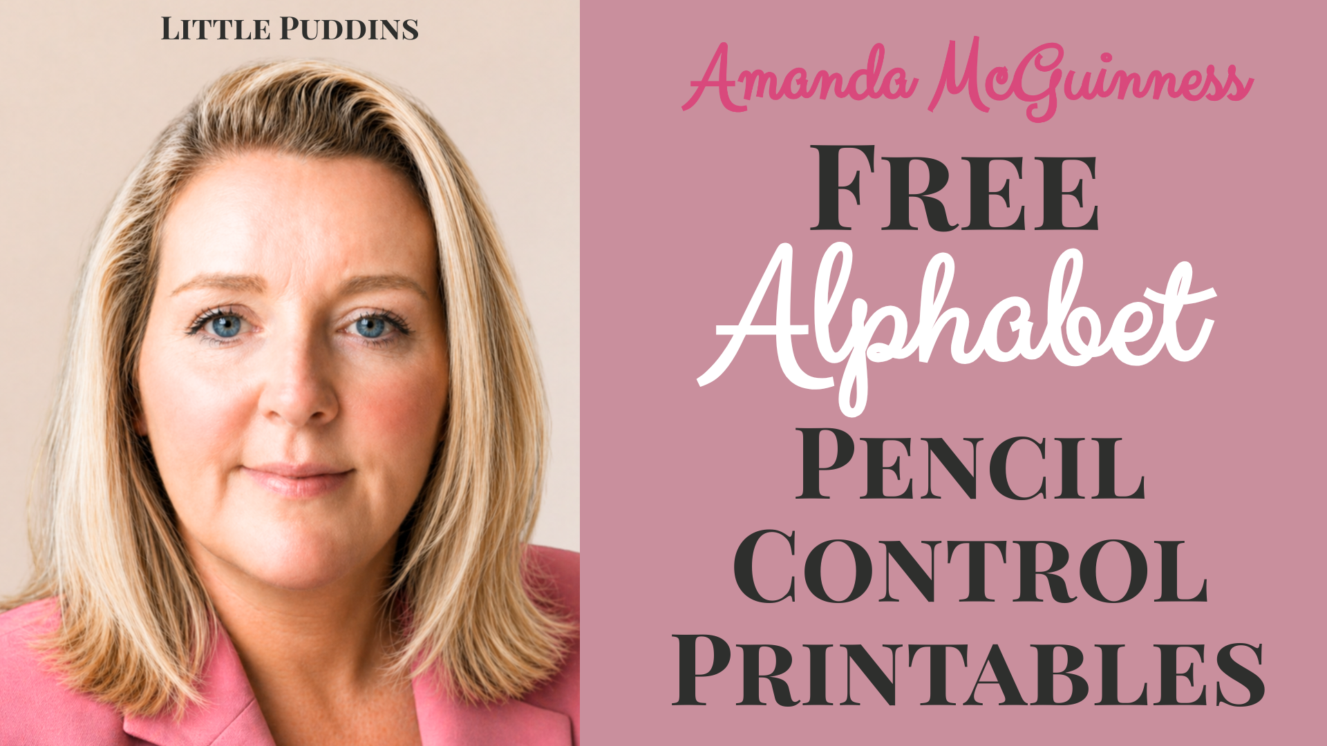 Pencil Control Printables