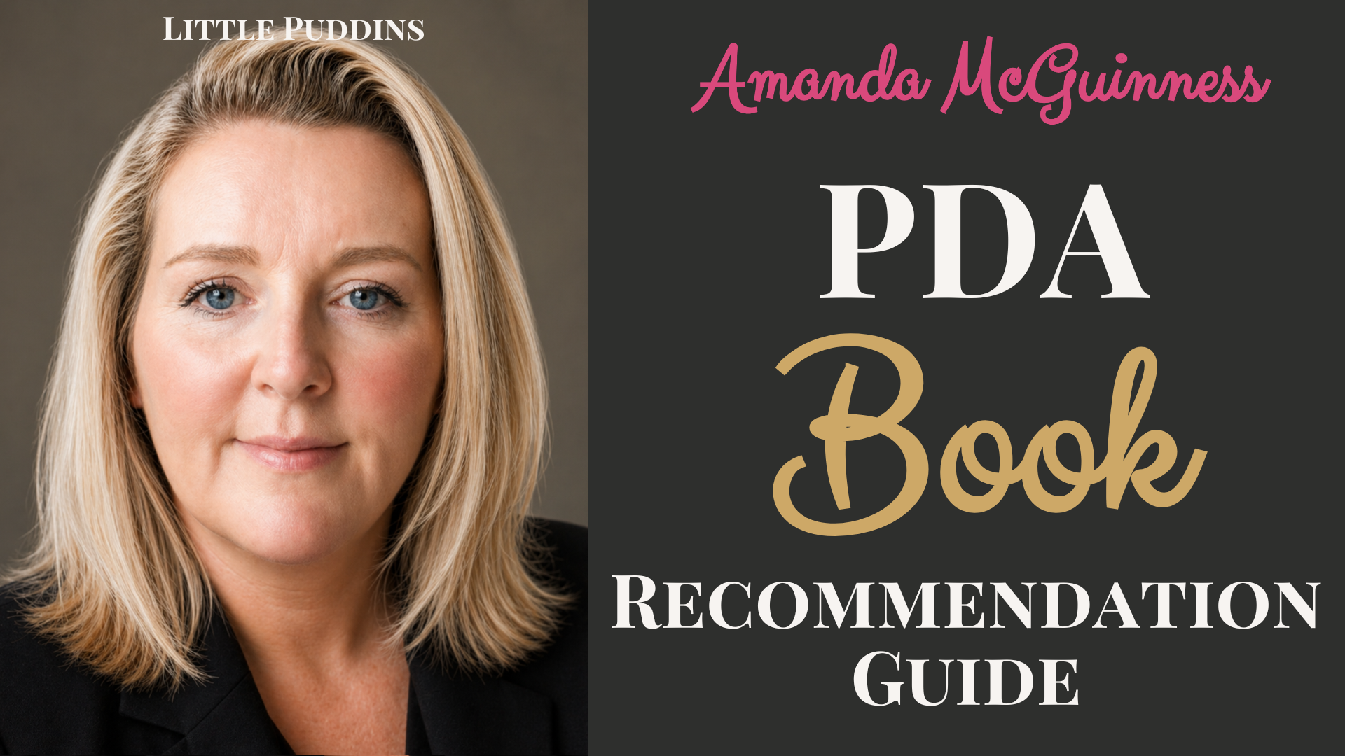 PDA autism book recommendation guide amanda mcguinness