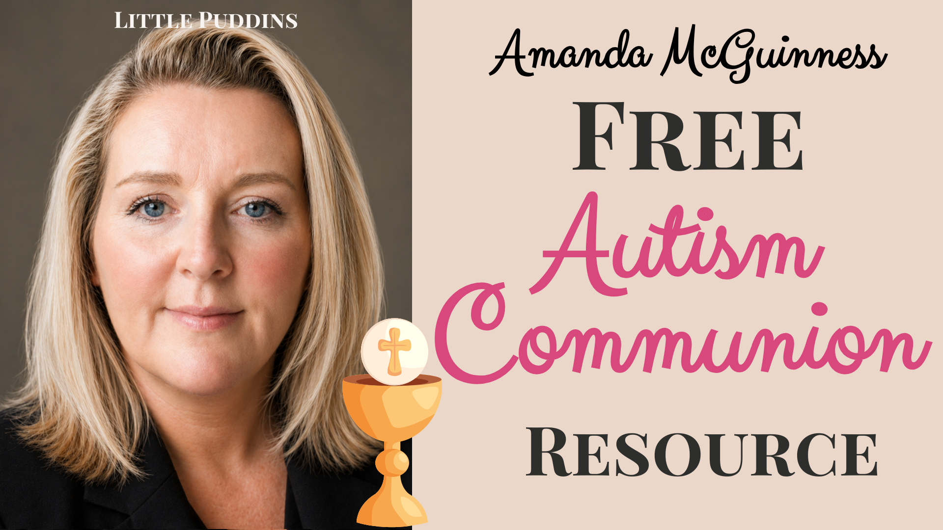 Free Autism First Holy Communion Resource