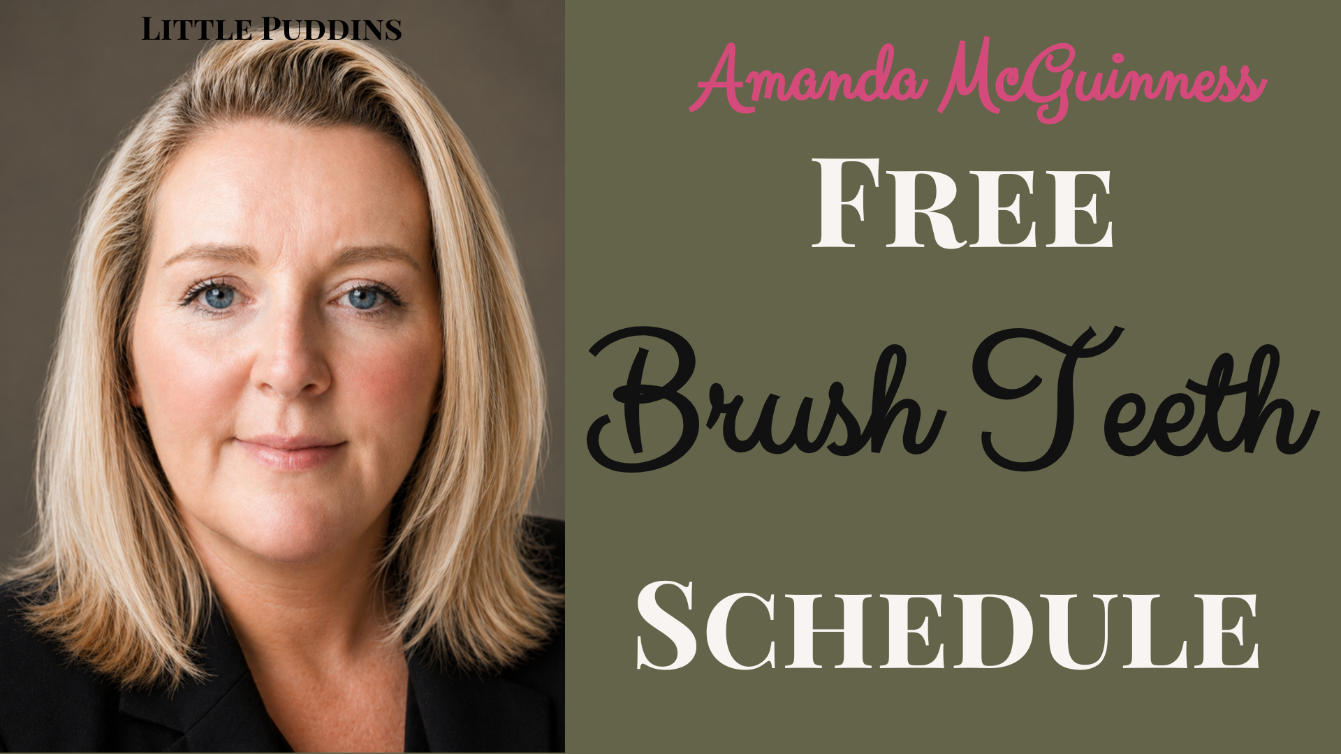 Free Brush Teeth Visual Schedule