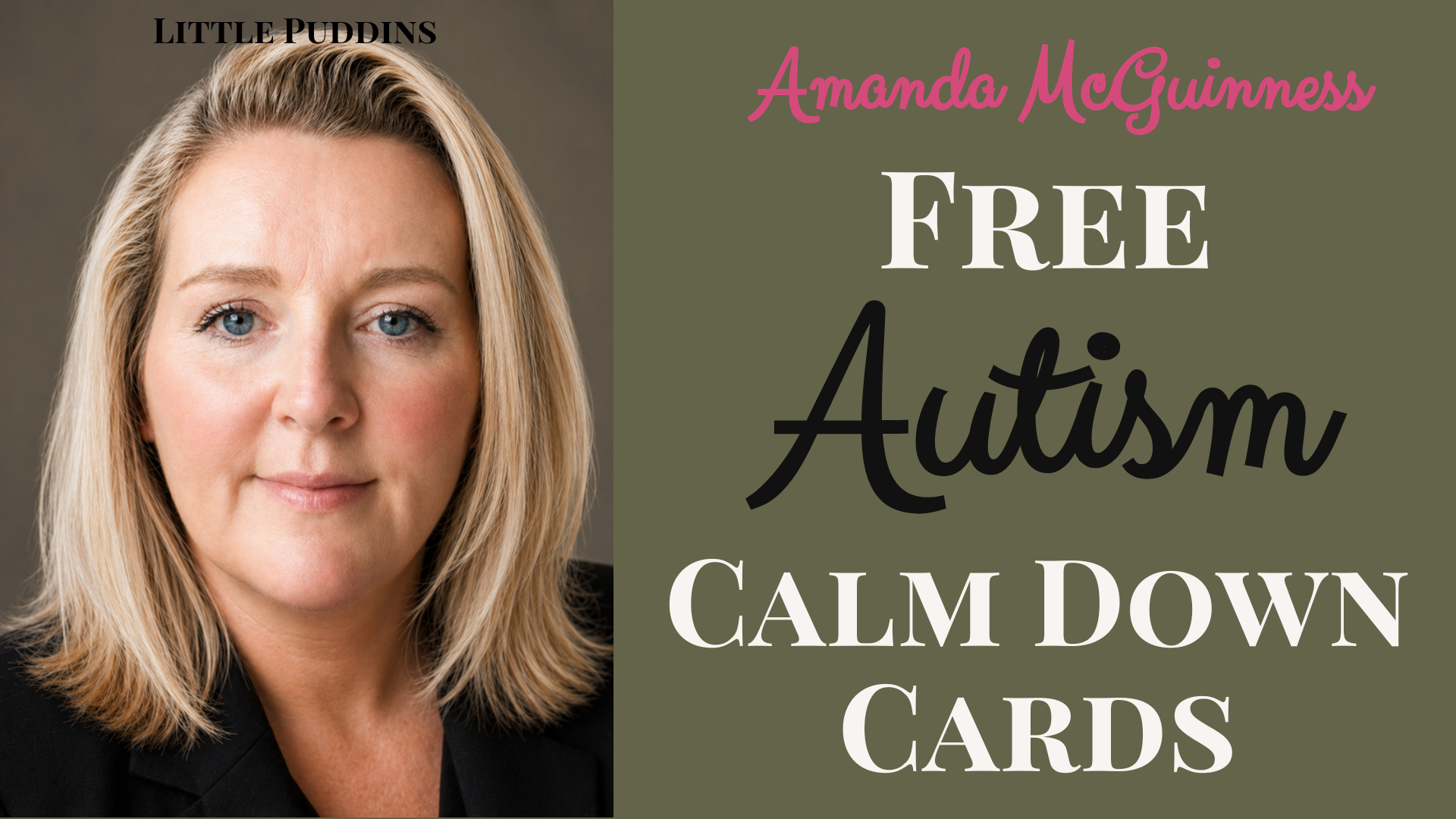 Autism Calm Down Cards