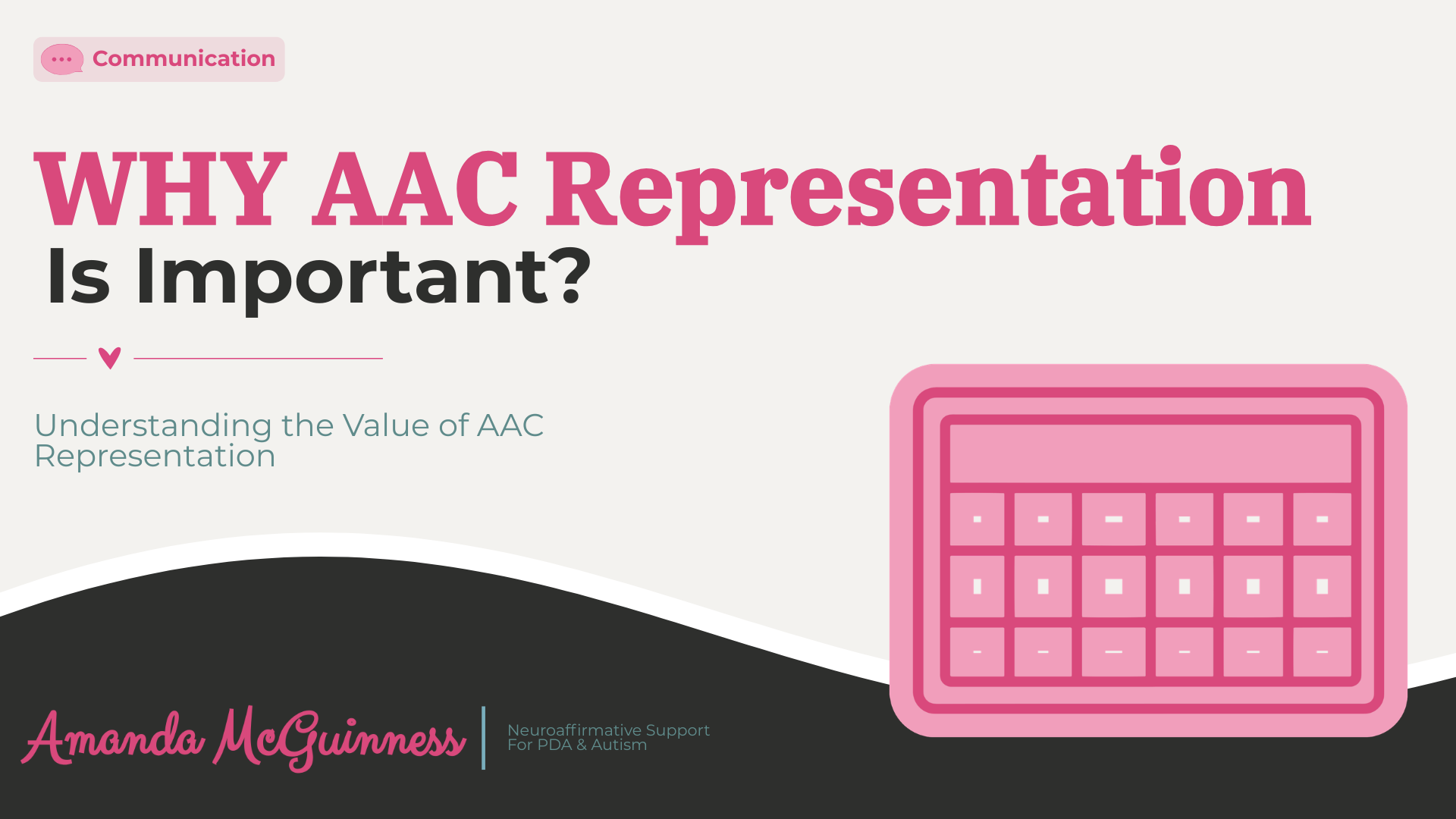 AAC Representation Matters