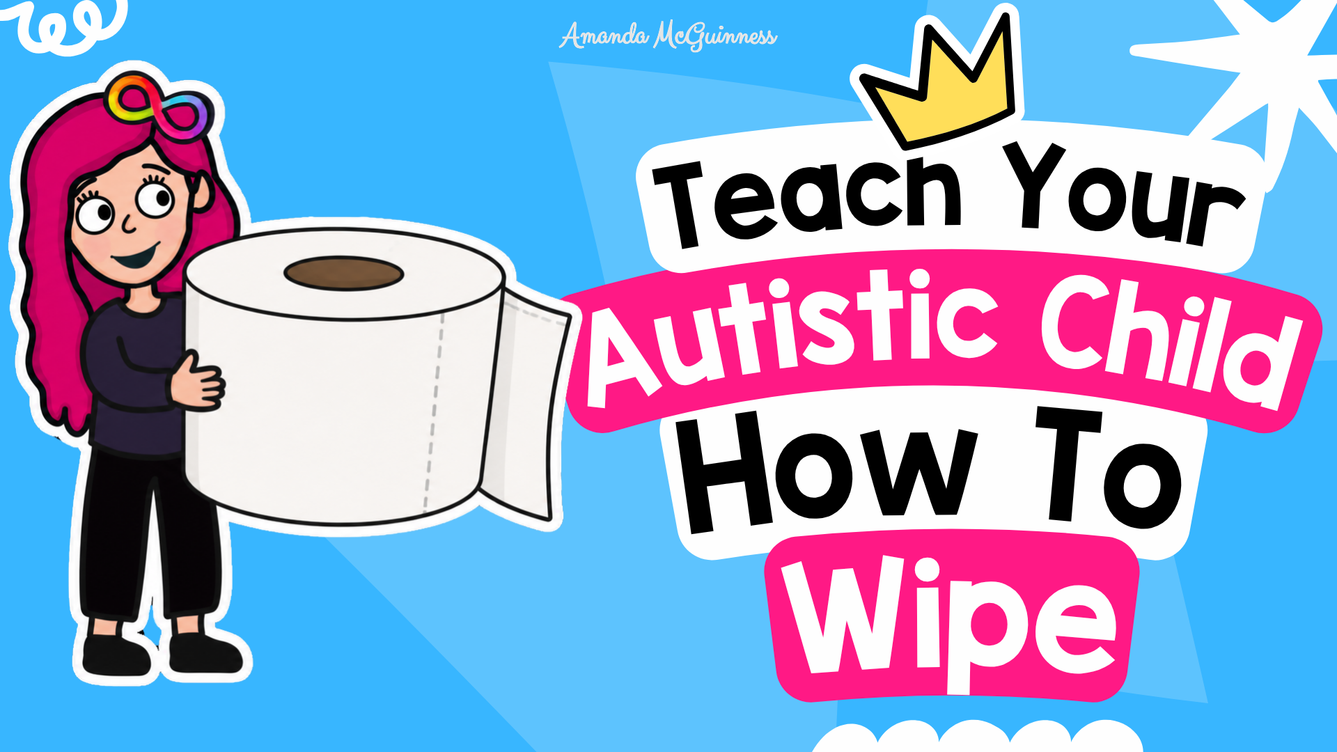 how to teach autistic child to wipe