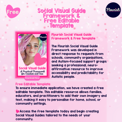 Social Visual Guide Framework | Autism & PDA Specialist | Little Puddins