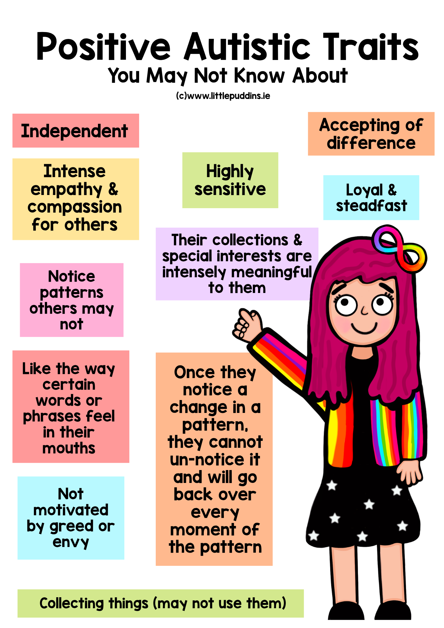positive autistic traits