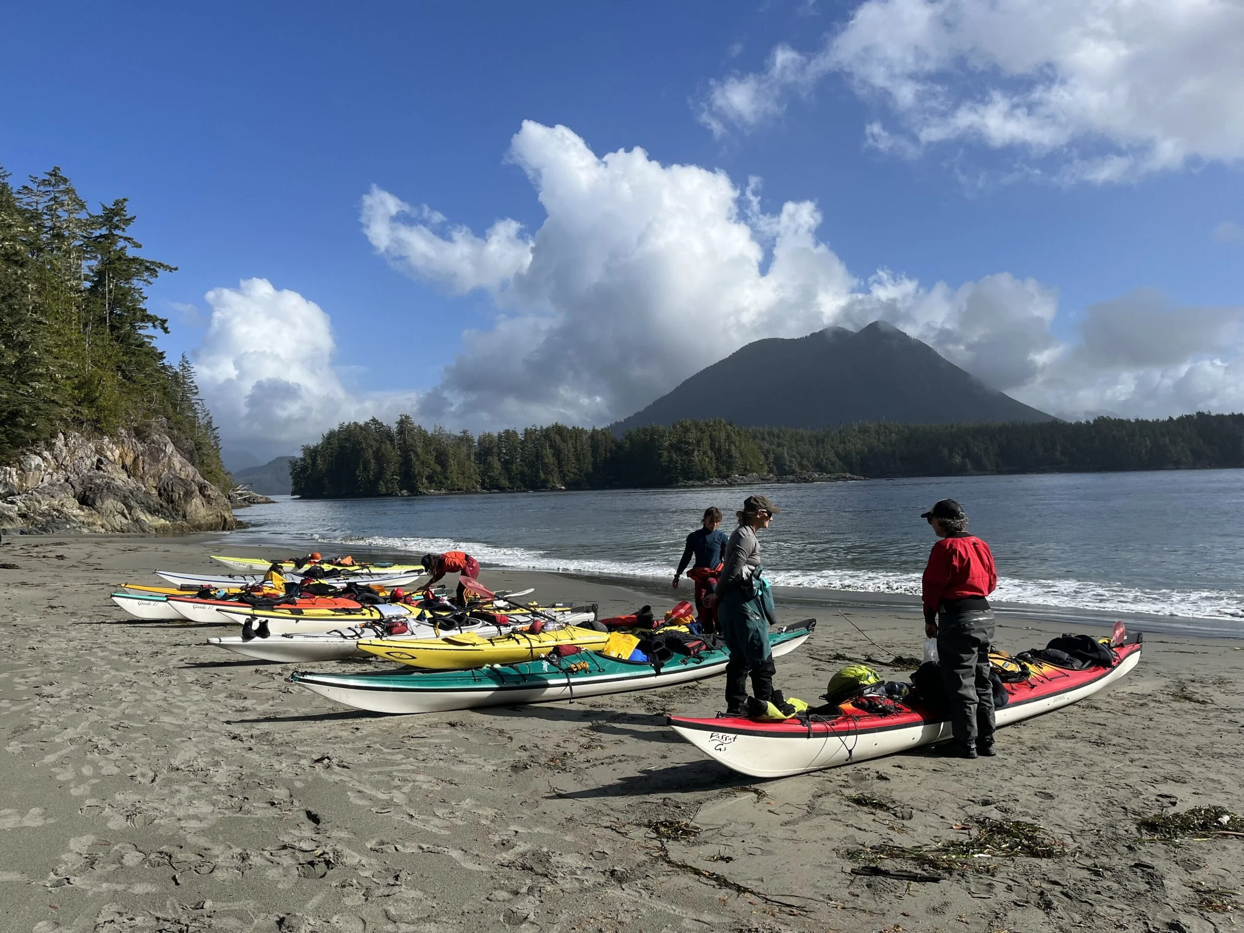 Assistant Overnight Guide Sea Kayak with Alana