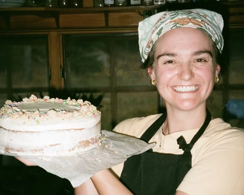 Brown butter seed bars and community