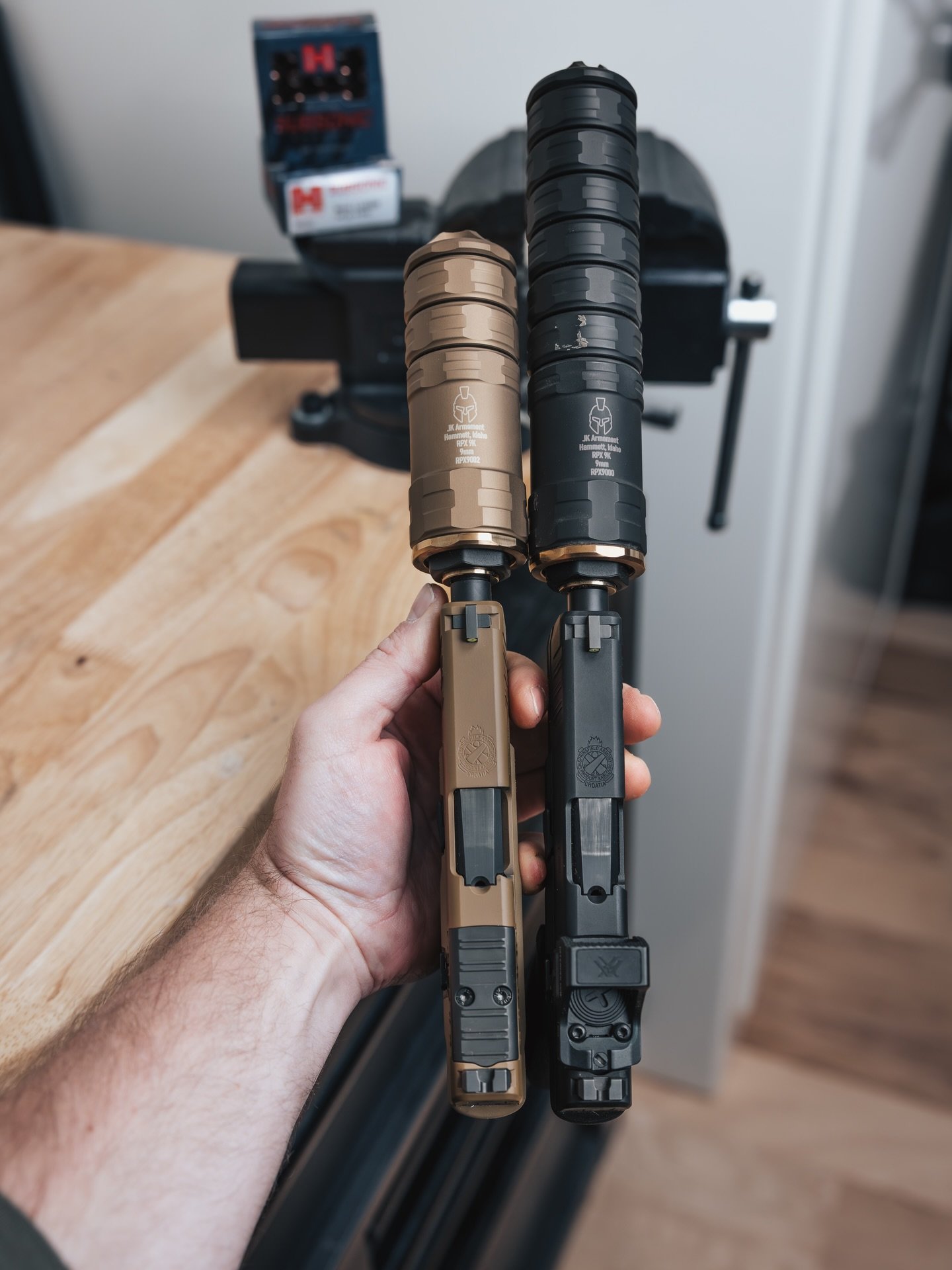 Black or FDE? 👀

Same hellcat, same performance. Two very different vibes.