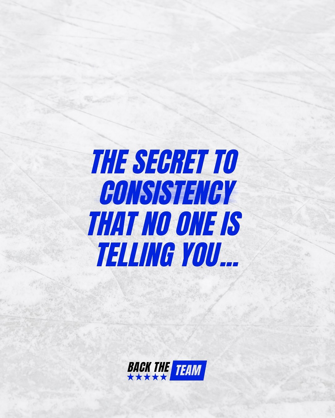 The secret to consistency that no one is telling you&hellip;.

Put one rep towards your goal today. 

And again tomorrow. And the next day. 

Tiny wins each day build the future of your dreams 💙💪

@backtheteam , where mentorship meets inspiration