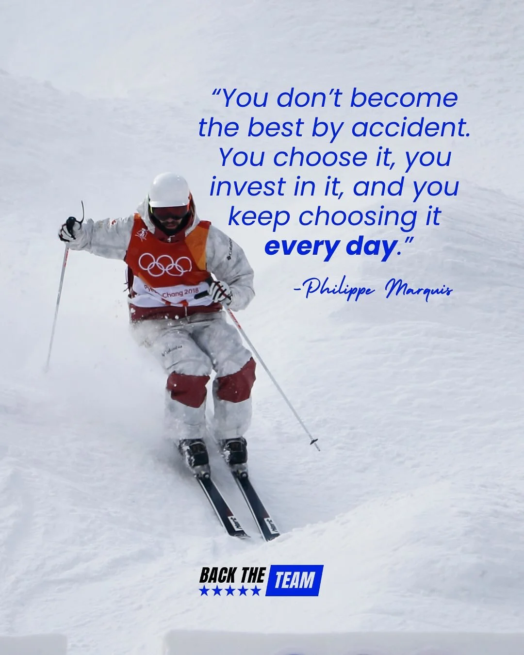 Motivation comes and goes. Mindset lasts. 

This January, 2x Olympian @philmarquis is showing athletes how to build both. 

Lock in your @backtheteam experience today! Registration is LIVE and spots are limited.  Link in bio 💙

#backtheteam #buildyo