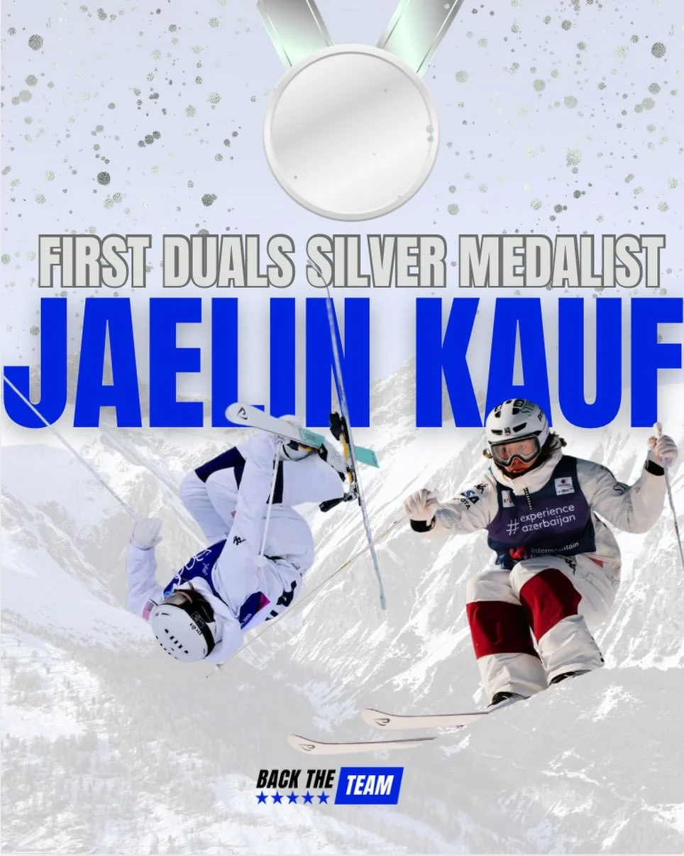 @jaekauf strikes again!! 

Make that three Olympic silver medals 🥈🥈🥈

Paving the way in the duals debut at the @olympics and in inspiring the next generation through @backtheteam mentorship 

Congratulations Jaelin! 

#backtheteam #mindset #mentor
