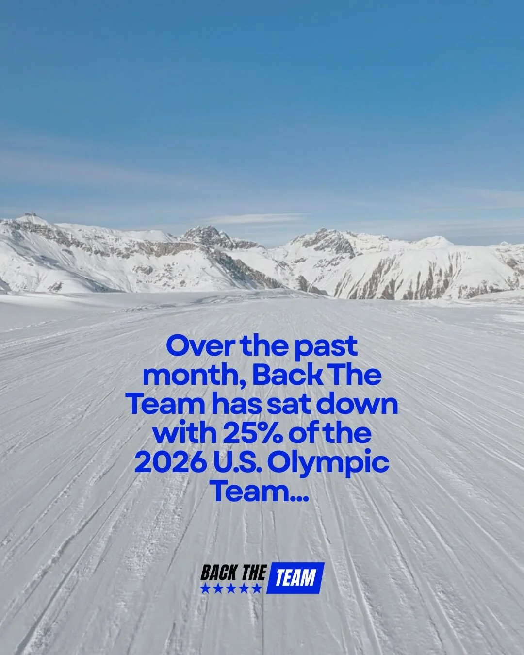 Over the past month, @backtheteam has sat down with 25% of the 2026 U.S. Olympic Team&hellip;.

Capturing the mental game behind the @milanocortina2026 Games 

Follow along to see how your favorite athletes train the mental game. 

#backtheteam #mind