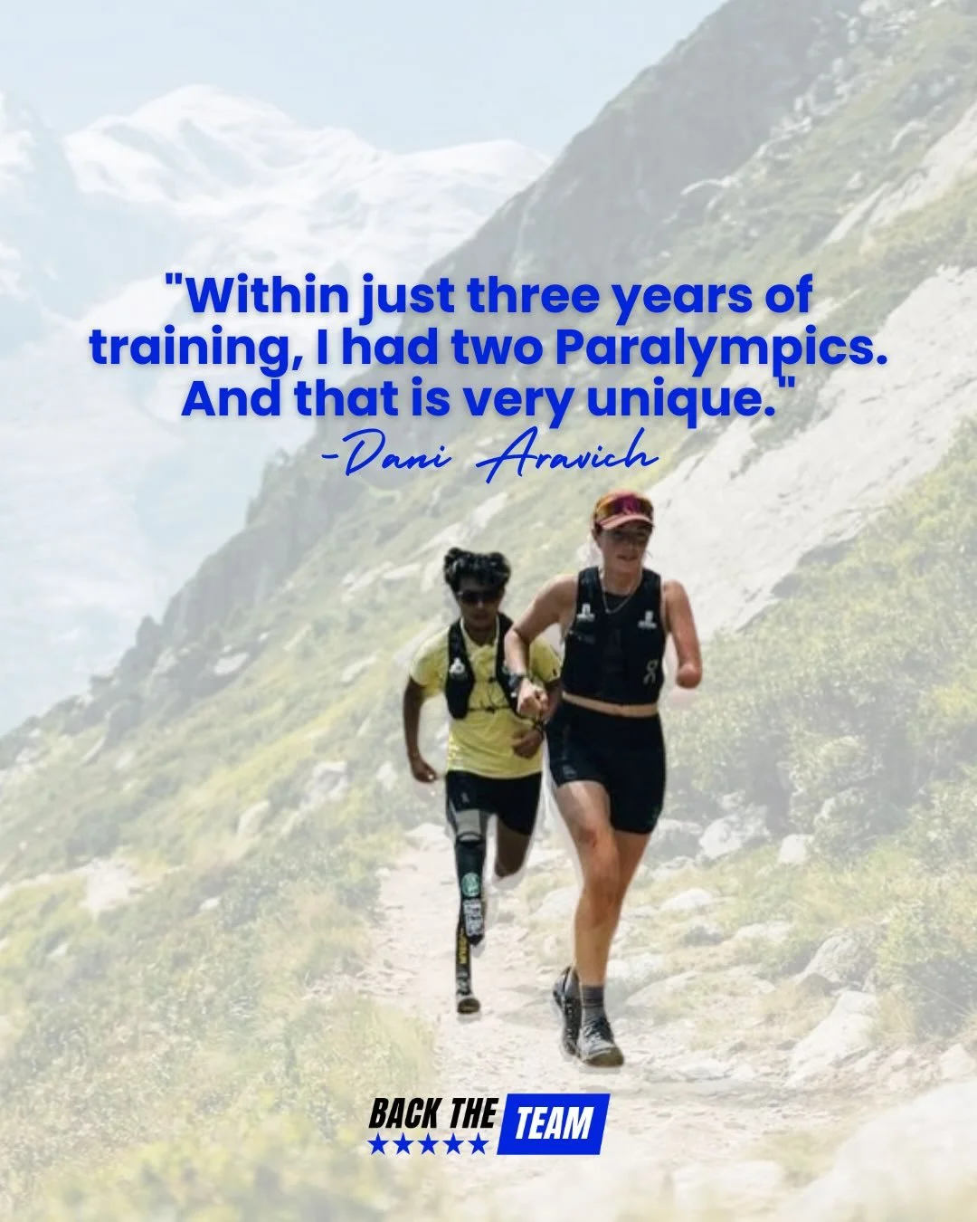 A full send from @theonearmdan for the 2026 @paralympics 

Taking a leap of faith. Committing to chase her next level 🌟

This is the mental game of the Games. @backtheteam is on a mission to interview 100% of the 2026 U.S. Olympic and Paralympic tea