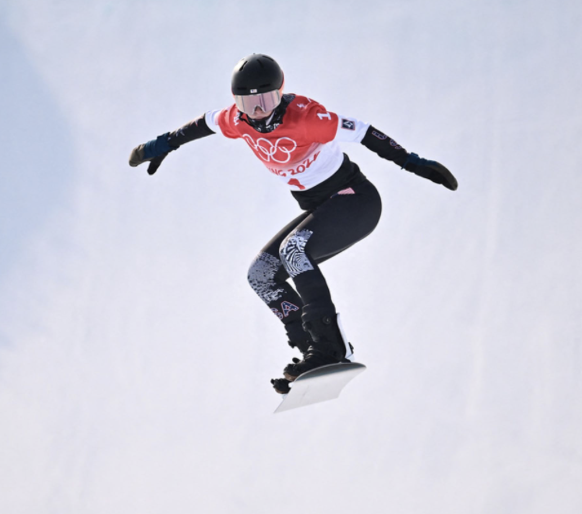 Stacy Gaskill Is Competing Right Where Her Feet Are