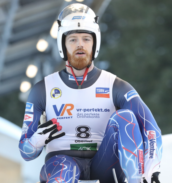 Luger Jonny Gustafson Doesn't Feel Pressure. He Feeds Off It.