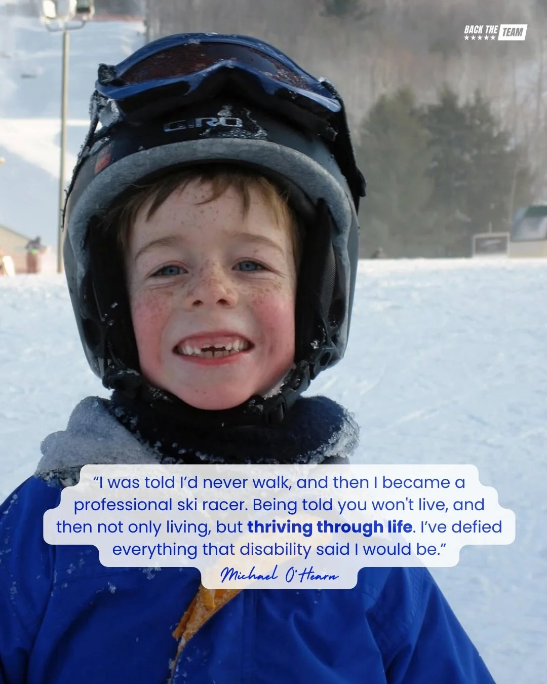 &ldquo;Being told you won&rsquo;t live, and then not only living, but thriving through life.&rdquo;

Once told he&rsquo;d never walk, @mikeyohearn walked the Opening Ceremonies of the 2026 Paralympic Games. A para alpine ski racer coming off his most