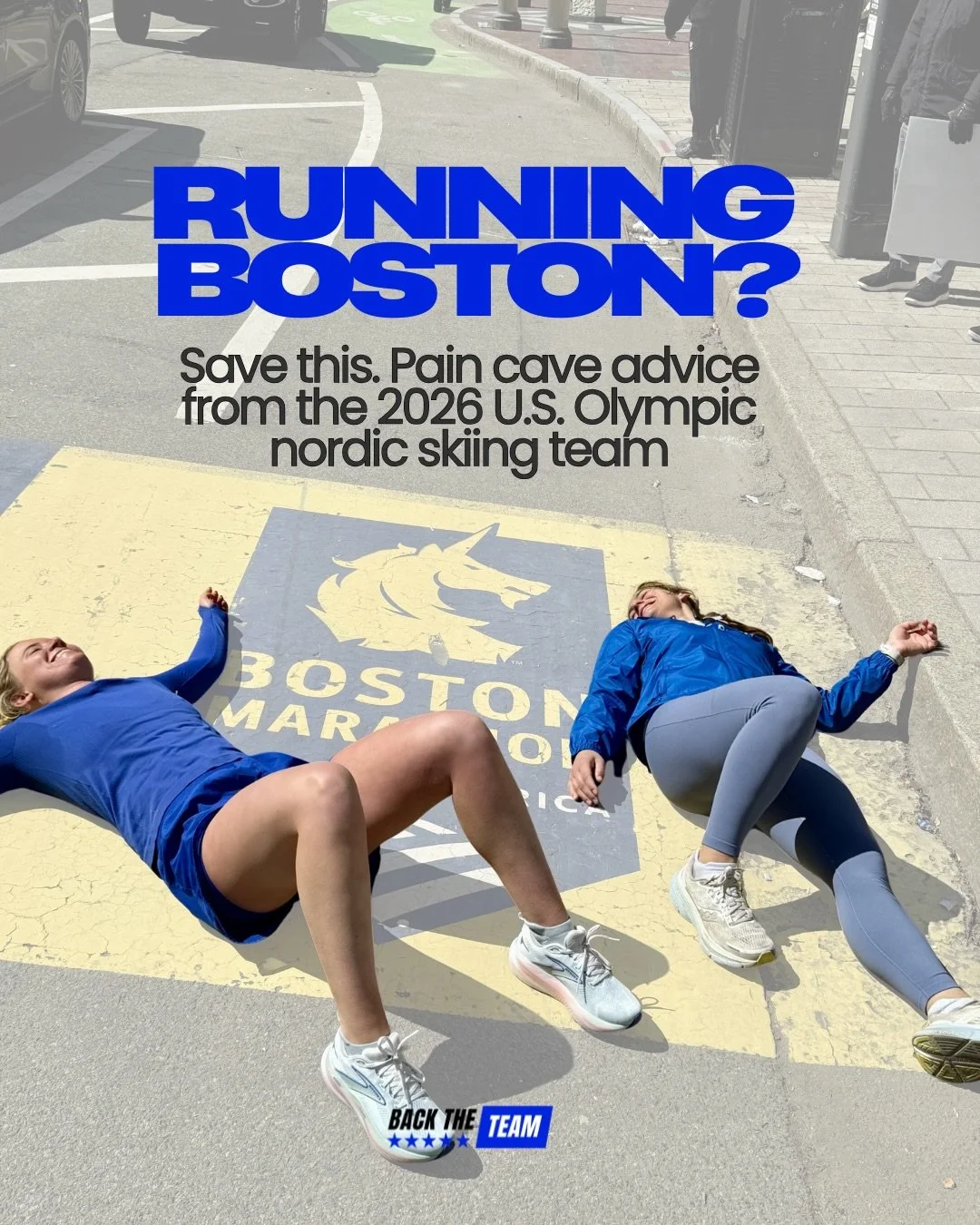 Heartbreak hill hits tomorrow. We asked the best nordic skiers in America for their pain cave advice.

Send this to someone running Boston tomorrow 💙🌟

#boston #backtheteam #mindset #nordicskiing #marathon