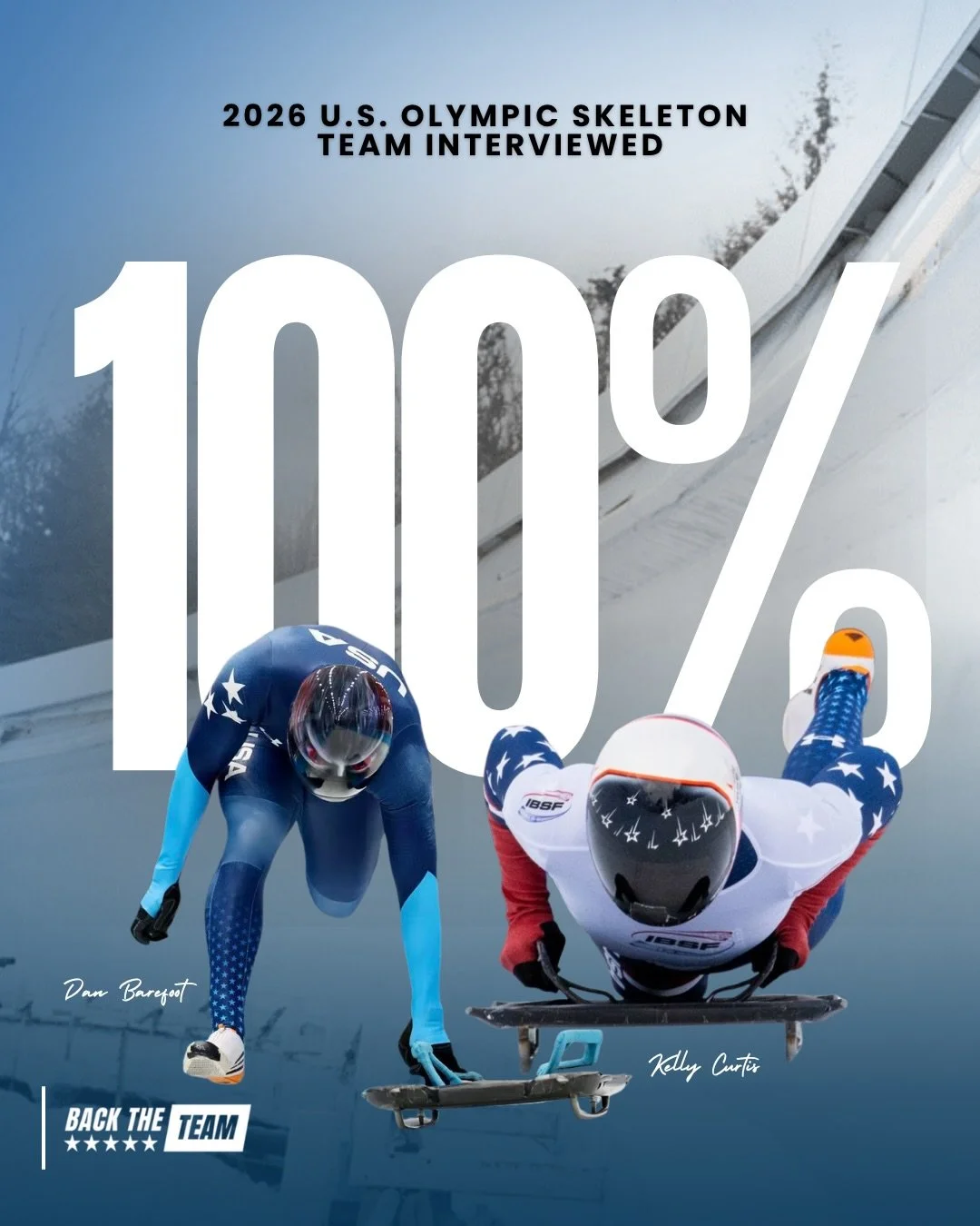 skeleton knows speed 💨

100% of the @usabs skeleton squad has entered the scene. Their stories drop this week 👀

__
On a mission to interview the entire U.S. Olympic and Paralympic team. Every story, every mindset. @backtheteam 

#backtheteam #mind