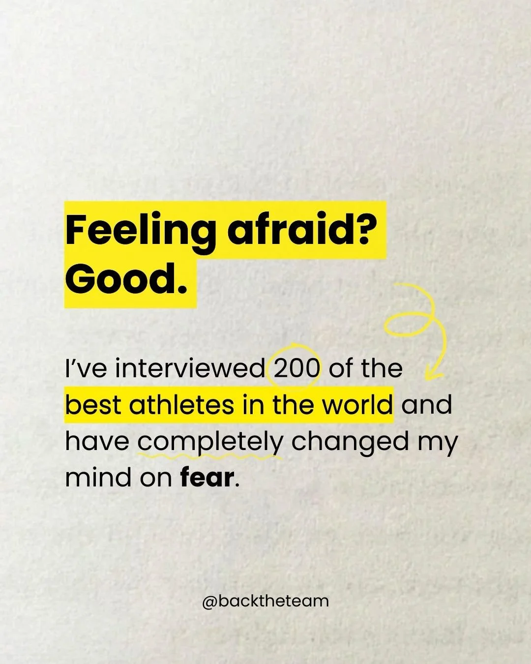 I&rsquo;ve completely changed the way I think about fear 

Here&rsquo;s why 🧠💪

#mindset #mentalperformance #backtheteam
