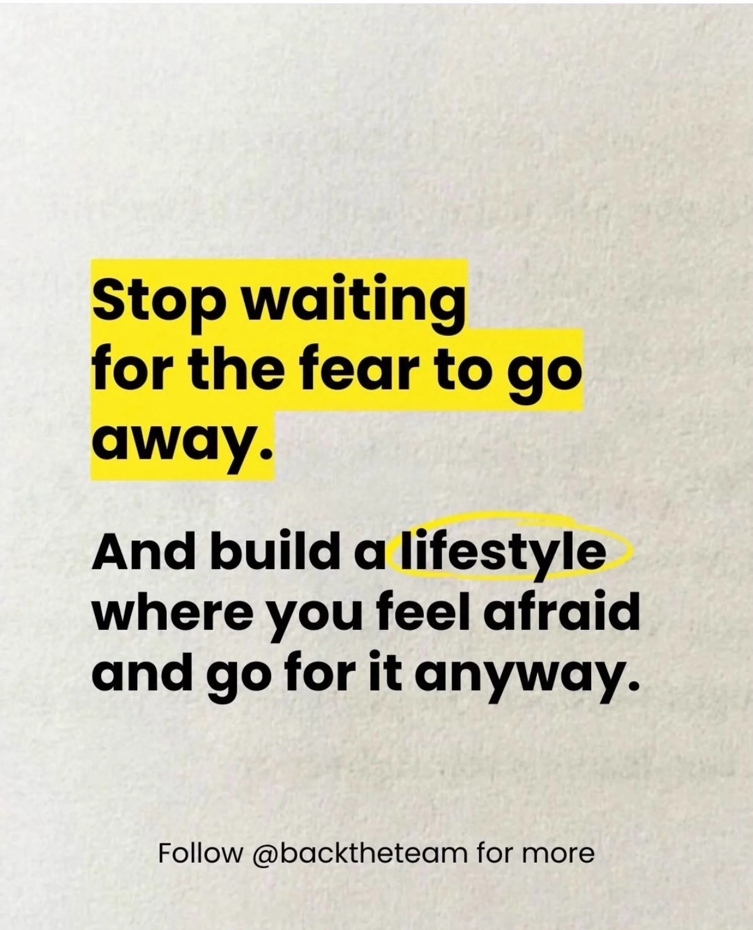 Reflections on day 10 of getting outside of my comfort zone EVERY SINGLE DAY this month 

Your comfort zone is not fixed. It shrinks when you stop stretching it. 

Every time you avoid something that scares you, your brain files it away as dangerous.