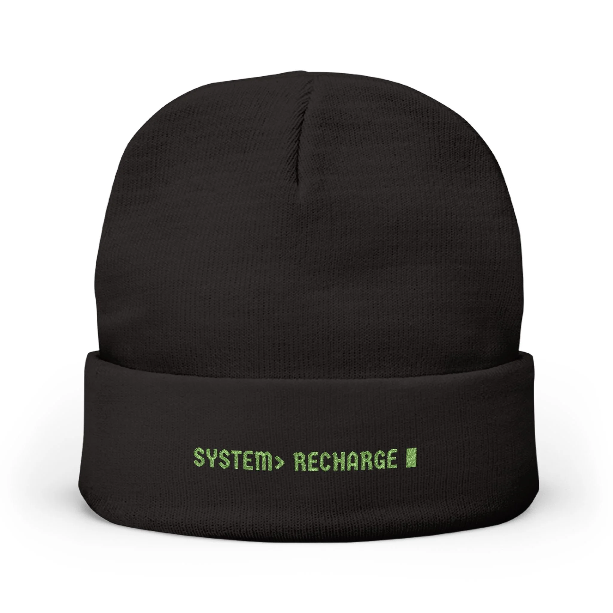 system> recharge Beanie